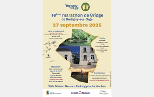 16ème marathon de Bridge de Brétigny-sur-Orge