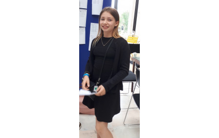 Mlle Legras au Championnat de France des cadets le 7 juin 2025