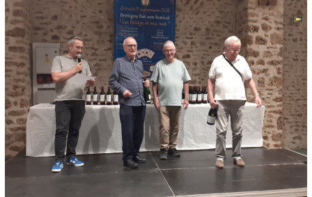 Patrick Pillias et Bernard Gilbert, 3èmes au Festival de Brétigny du 19 septembre 2026